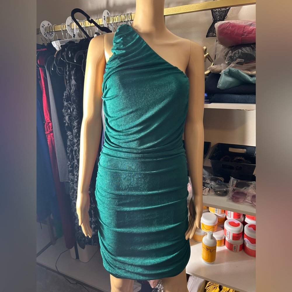 Green dress